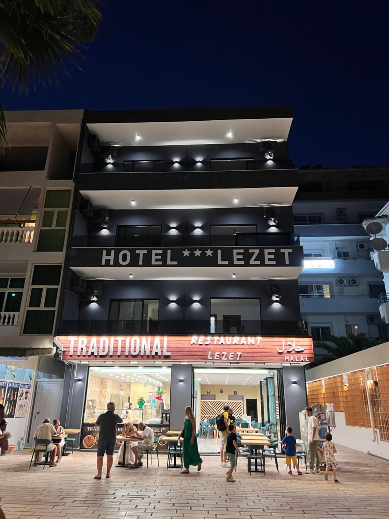 Lezet Hotel Sarande Bagian luar foto